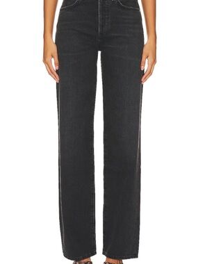 Citizens Of Humanity Black Straight leg Annina Jeans worn a couple times